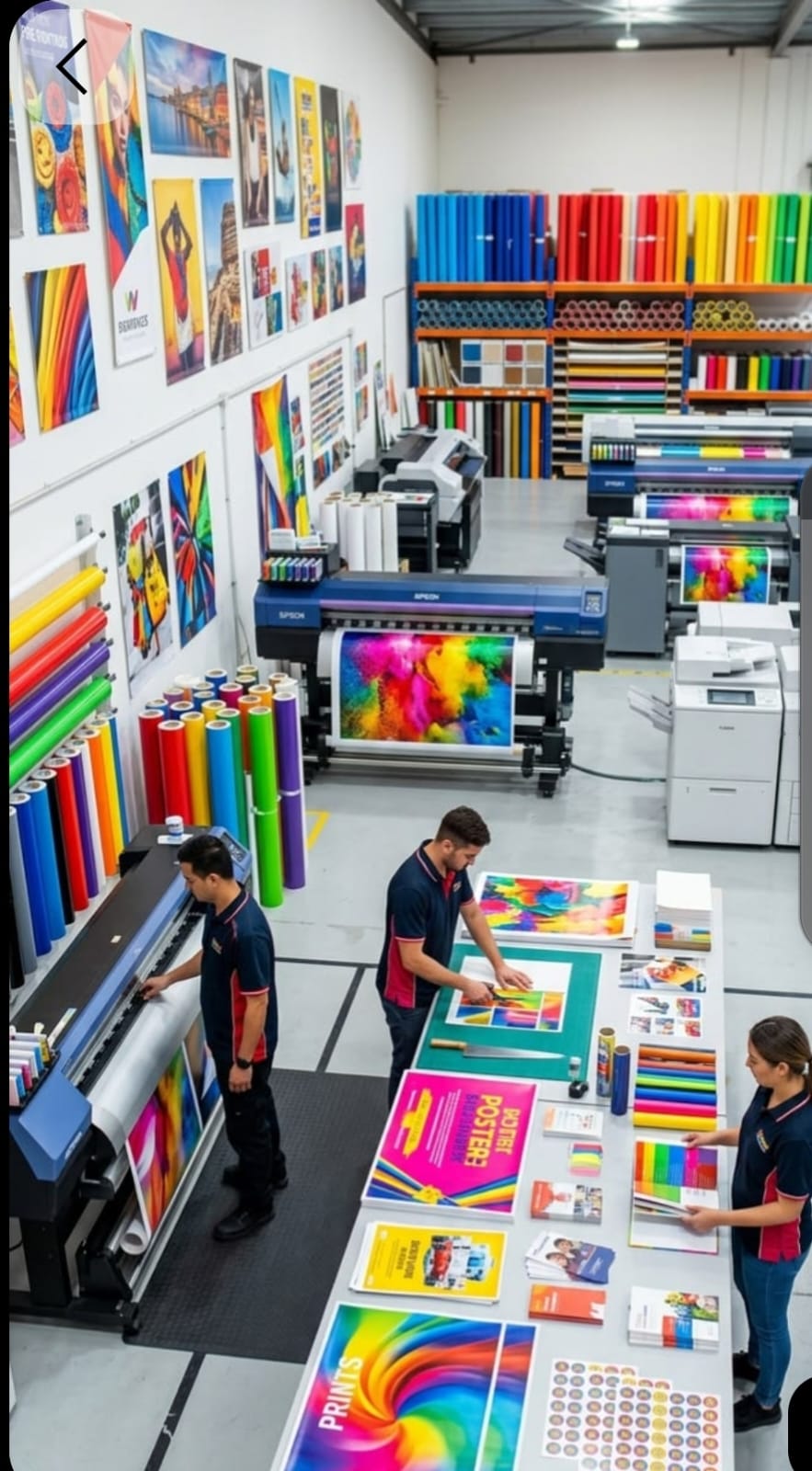 Cuidamos el color en cada hoja, como si fuera para nosotros.