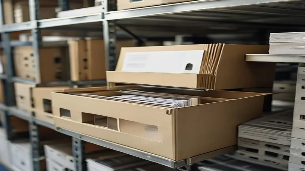 Cajas archivadoras a medida