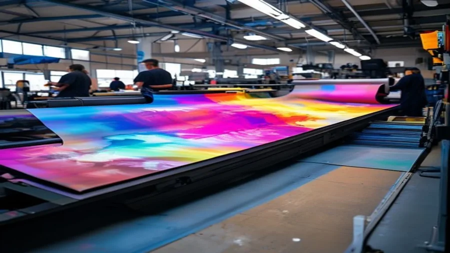 Gigantografía en gran formato